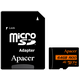 Карта памяти MicroSDXC  64GB UHS-I/U3 Class 10 Apacer (AP64GMCSX10U8-R) + SD адаптер