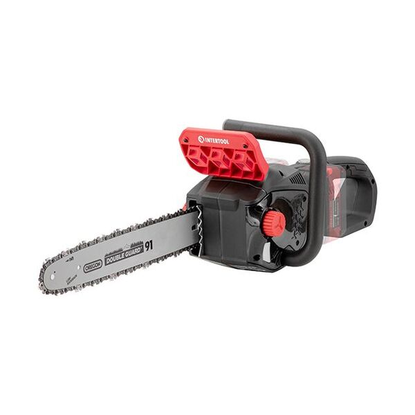 Пила ланцюгова акумуляторна з безщітковим двигуном 40 В (2х20 В), шина 35 см, SDS-система натяжки ланцюга, без ЗУ та АКБ INTERTOOL WT-9211
