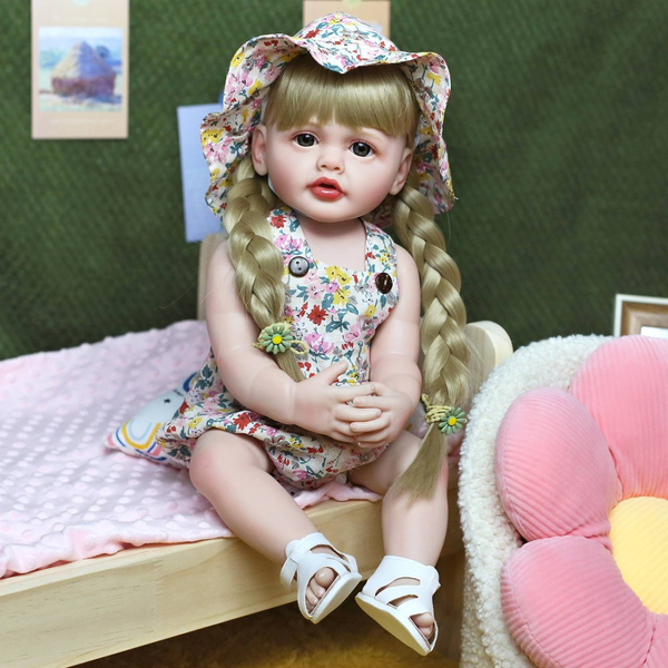 Реалістична лялька Unity Reborn Меланія 55 см(172196)