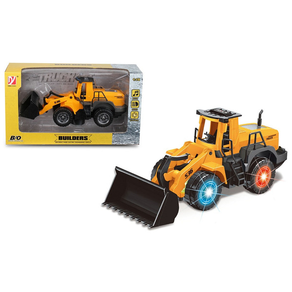 Іграшка DIY TOYS Бульдозер Bump&amp;Go зі світл та музичн ефектами
