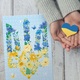 Пазл Квітучий тризуб