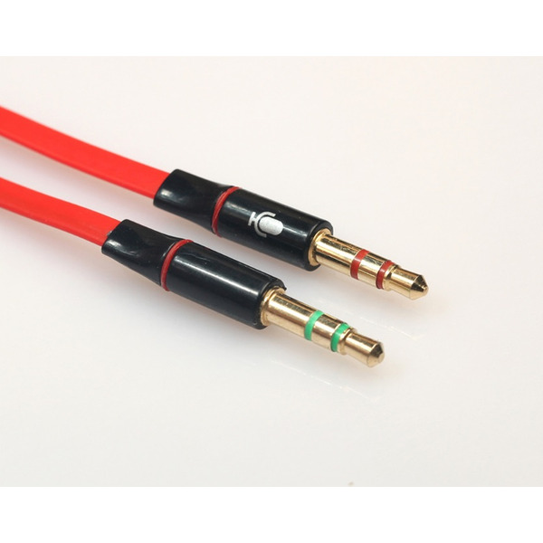 Перехідник аудіо Jack 3.5mm F 4pin -> 2 Jack 3.5mm M (Audio+MIC)