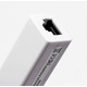 Перехідник USB --> Ethernet RJ45, 0.1м білий, RTL