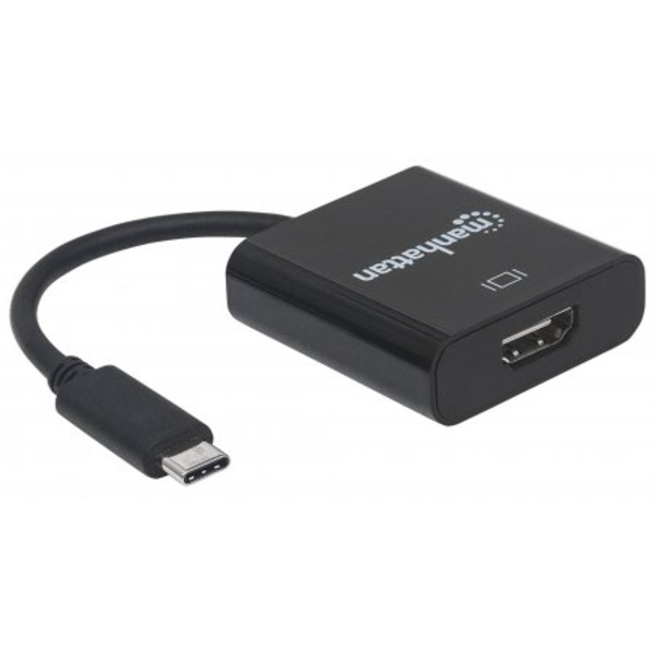 Перехідник USB3.1 Type-C --> HDMI (F), Manhattan