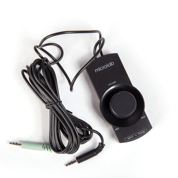 Комп'ютерні колонки 2.1 Microlab M-111, чорна з червоним