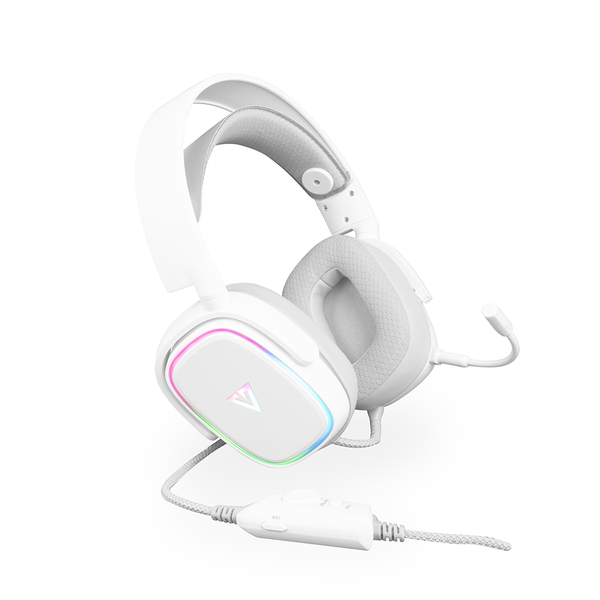 Наушники Modecom Volcano RGB Prometheus 7.1 White USB