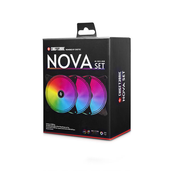 Вентилятор Chieftec Nova NF-3012-RGB