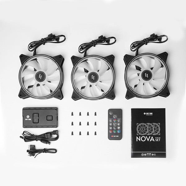 Вентилятор Chieftec Nova NF-3012-RGB