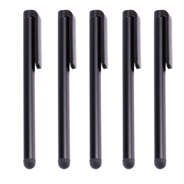 Стілус для ємнісних екранів, чорний (комплект 5 шт.)