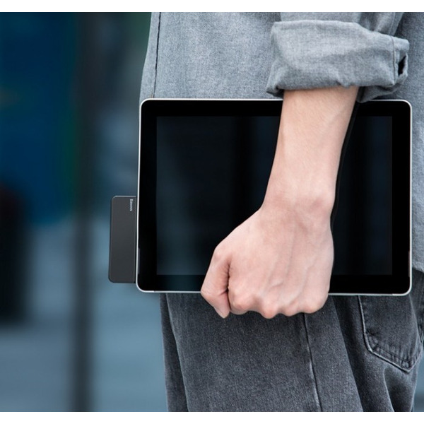 Док-станція USB3.1 Type-C+3.5mm --> HDMI/USB 3.0/Type-C/3.5mm Чорна Baseus for Surface Go