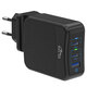 Сетевое зарядное устройство Media-Tech MT6252 65W Black 