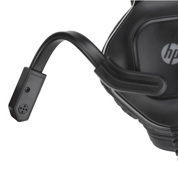 Наушники HP DHE-8002 Gaming, Red LED, Black