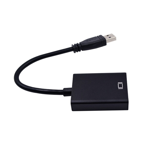 Перехідник USB 3.0 AM --> HDMI AF кабель 20см