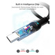 Кабель Choetech USB Type-C - USB Type-C (M/M), 1.8 м, Grey (XCC-1002)