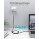 Кабель Choetech USB Type-C - USB Type-C (M/M), 1.8 м, Grey (XCC-1002)