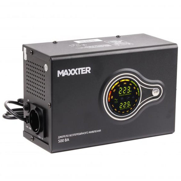Джерело безперебійного живлення Maxxter MX-HI-PSW500-01