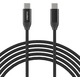 Кабель Choetech USB Type-C - USB Type-C (M/M), 2 м, Black (XCC-1036)