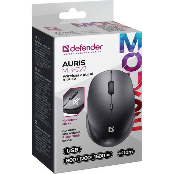 Миша DEFENDER Auris MB-027 52027