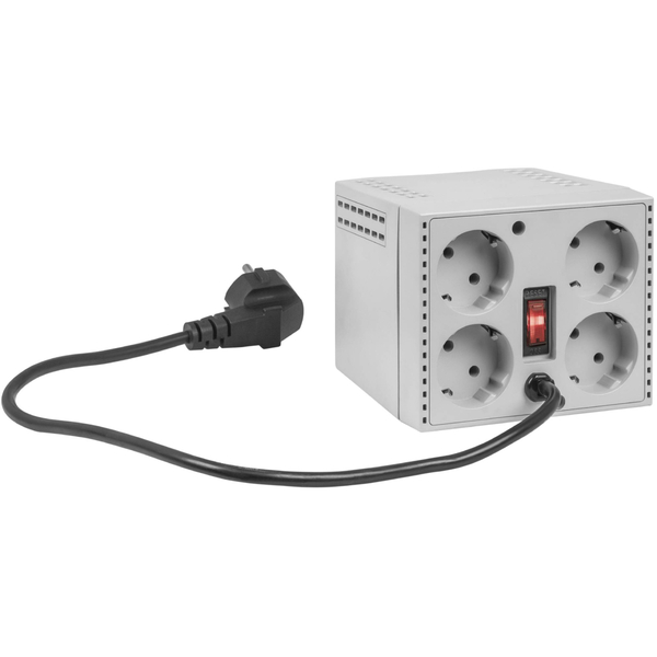 Стабилизатор напряжения Defender AVR PX 2000 1000Вт, 4 розетки