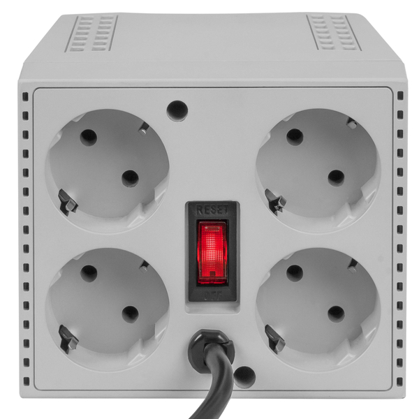 Стабилизатор напряжения Defender AVR PX 2000 1000Вт, 4 розетки