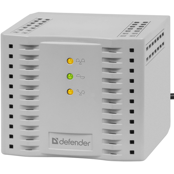 Стабилизатор напряжения Defender AVR PX 2000 1000Вт, 4 розетки