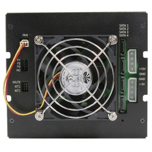 Бекплейн Chieftec CMR-3141SAS 3x5.25" -> 4x3.5" HDDs Hot-Swap Metal