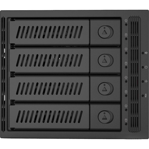Бекплейн Chieftec CMR-3141SAS 3x5.25" -> 4x3.5" HDDs Hot-Swap Metal