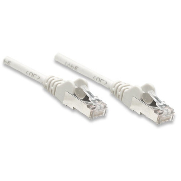 Патчкорд FTP Cat.5e ( 2.0м сірий), Intellinet, Біметал, ССА