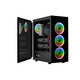 Корпус FSP CMT340 2xUSB3.0, fans ARGB F:3x12cm+ARGB R:1x12cm, без БЖ ATX
