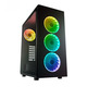 Корпус FSP CMT340 2xUSB3.0, fans ARGB F:3x12cm+ARGB R:1x12cm, без БЖ ATX