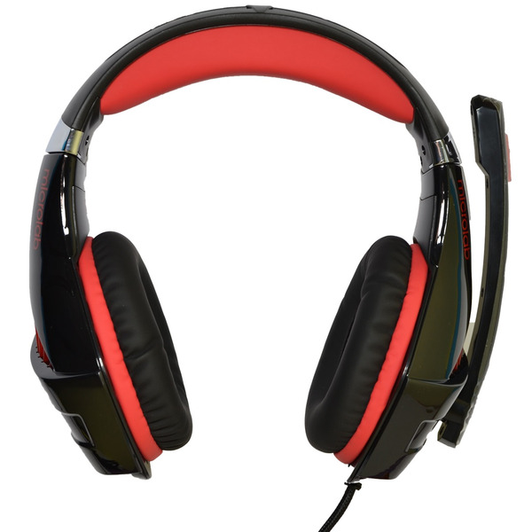 Наушники Microlab G6 black+red