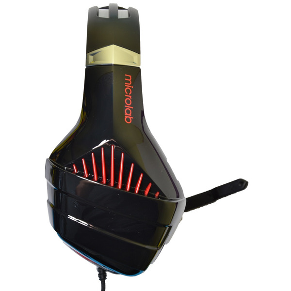 Наушники Microlab G6 black+red