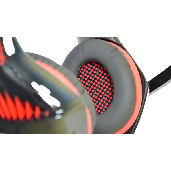 Наушники Microlab G6 black+red