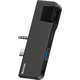 Док-станція USB3.1 Type-C+3.5mm --> USB 3.0/RJ45/Type-C/3.5mm Чорна Baseus for Surface Go
