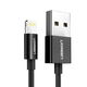 Кабель Ugreen US155 USB - Lightning (M/M), 2 м, Black (80823)