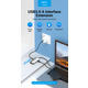 Док-станція USB3.1 Type-C --> HDMI/VGA/USB 3.0/PD 100W Hub 4-in-1 Vention