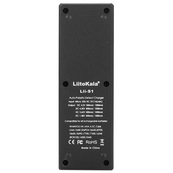 Зарядний пристрій Liitokala Lii-S1