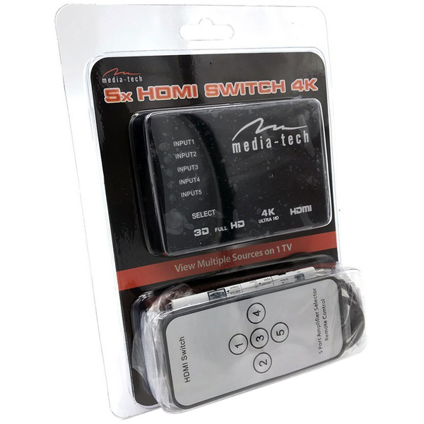 Сплітер HDMI 5xports MT5207