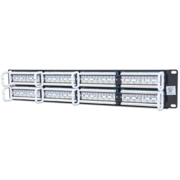 Патч-панель 19", 48xRJ45, UTP, Cat.5e, 2unit, Intellinet