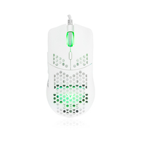 Мишка  Modecom Shinobi 3360 Volcano, ігрова, 12000dpi., 6кн., біла