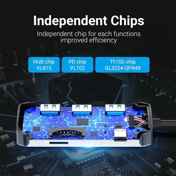 USB-Хаб Vention TNHHB