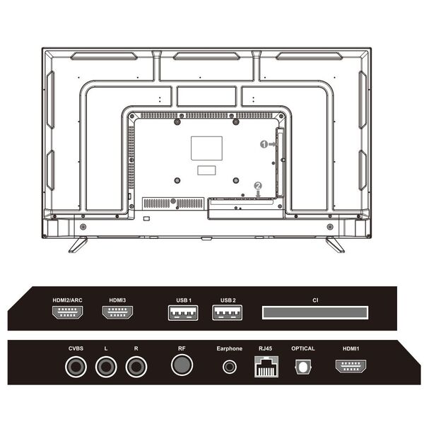 Телевізор Mystery MTV-5060UDT2