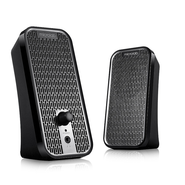 Комп'ютерні колонки 2.0 Microlab B-55, 1Вт., USB живлення, чорна