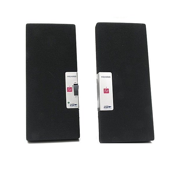 Комп'ютерні колонки 2.0 Microlab B-55, 1Вт., USB живлення, чорна
