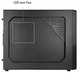 Корпус Chieftec UNI UC-03B-OP, без БЖ, ATX, Black