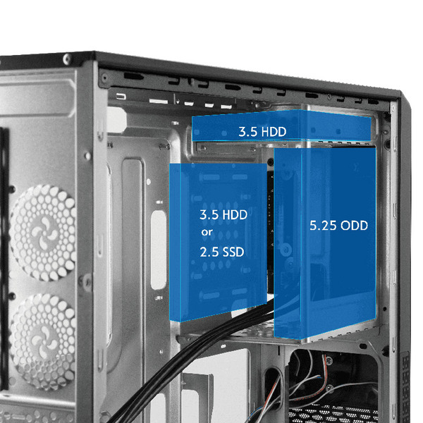 Корпус Chieftec UNI UC-03B-OP