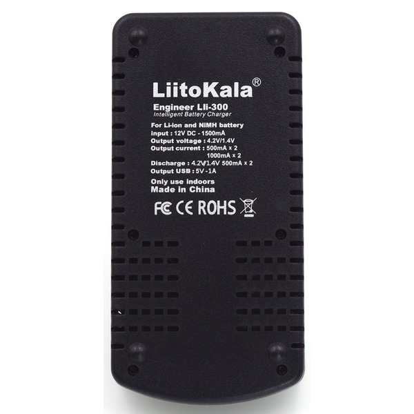 Зарядний пристрій LiitoKala Lii-300 battery charger