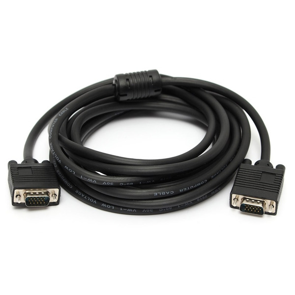 Кабель VGA 15M-15M,10.0 м, з феритами, екранований