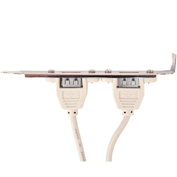 Адаптер 2xAF/10P - 2xUSB V 2.0 Gembird (CCUSBRECEPTACLE)