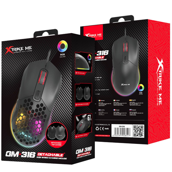 Мышь Xtrike Me GM-316